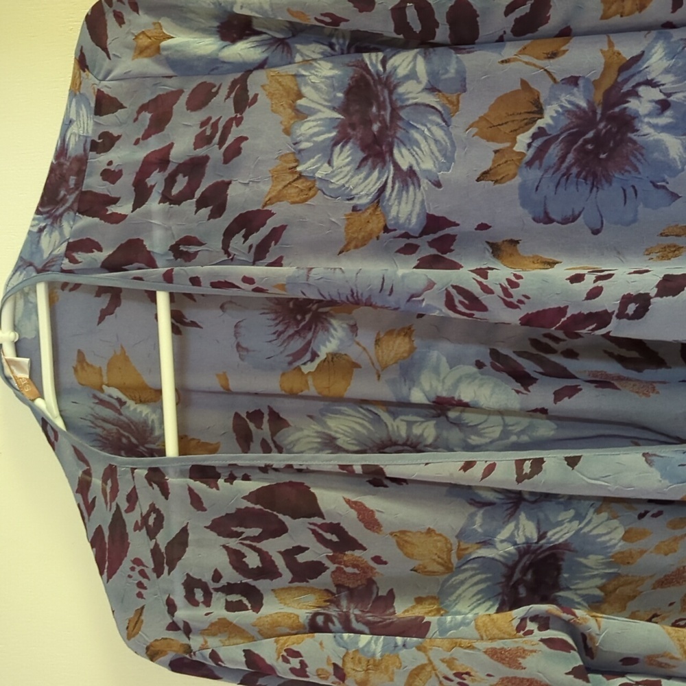 Sensara Floral Print Duster Kimono - Picture 3 of 8